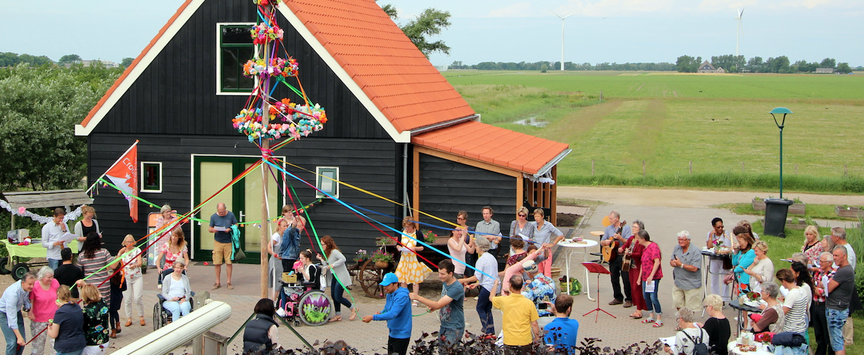 Croon en Bergh nieuwe werkschuur